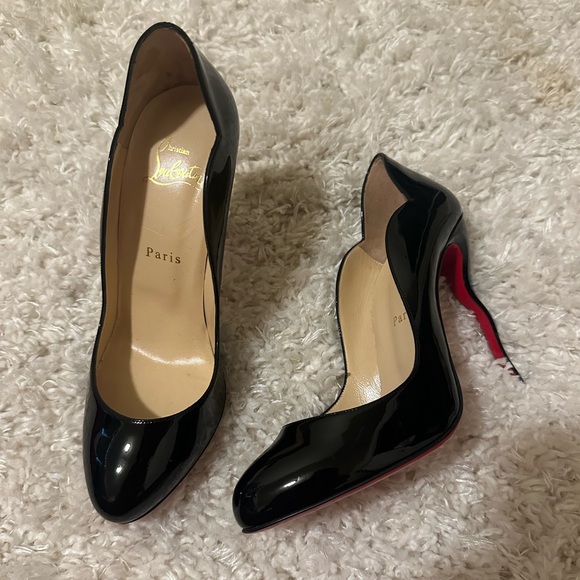 NEW Christian louboutin wawy dolly 100mm heels - Picture 1 of 7